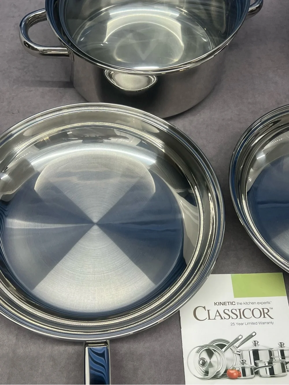 Classiques Entier Stainless Steel Cookware Set - Silver